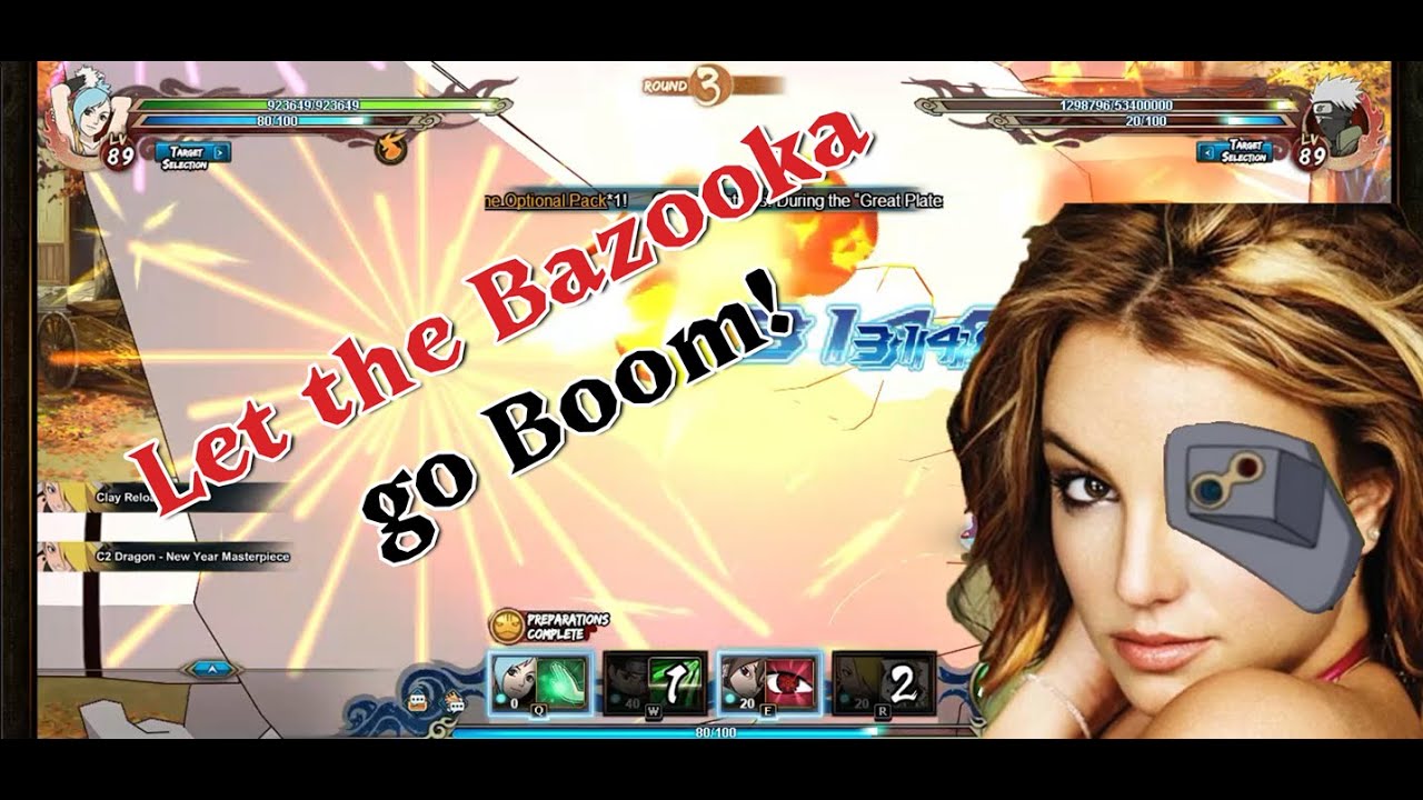 Are You Ready for the Boom?! (Bazooka Britney Arrives!) - Naruto Online (Larachell)