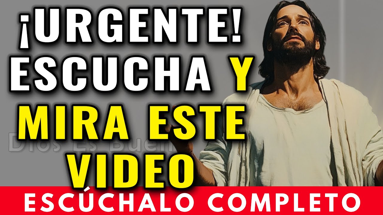 ¡URGENTE! ESCUCHA Y MIRA ESTE VIDEO