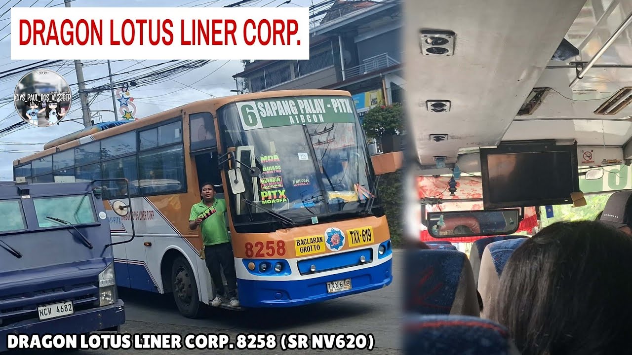 ONBOARD!! Bus Ride Dragon Lotus Liner Corp. 8258  (SR NV620) || STARMALL PALMERA - SM FAIRVIEW 