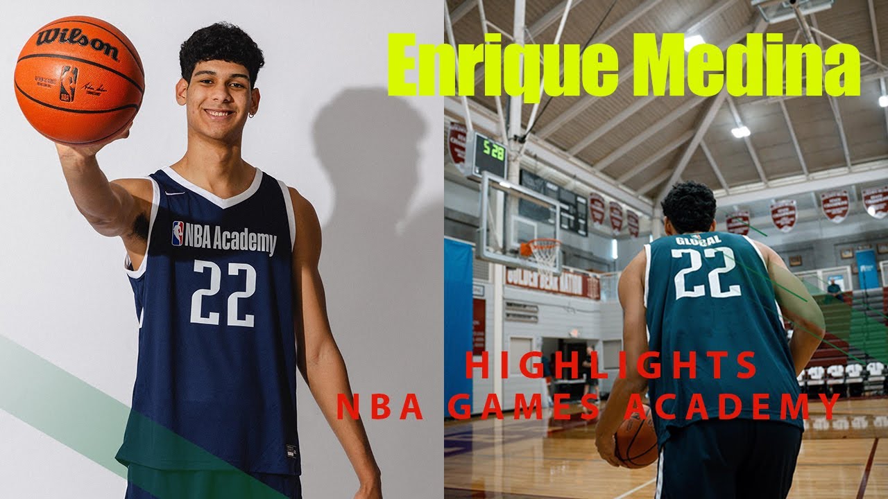Enrique Medina Highlights NBA Academy Games 2023