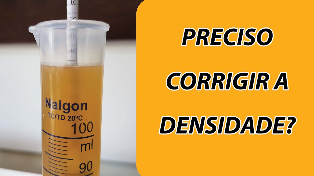 Correção de Densidade... É necessário corrigir a OG? | FAZ CERVEJA