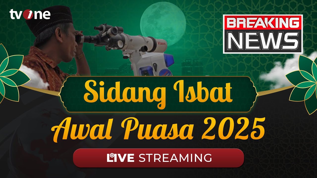 [BREAKING NEWS] Sidang Isbat Penetapan Awal Puasa 2025 - 1 Ramadhan 1446 H | tvOne