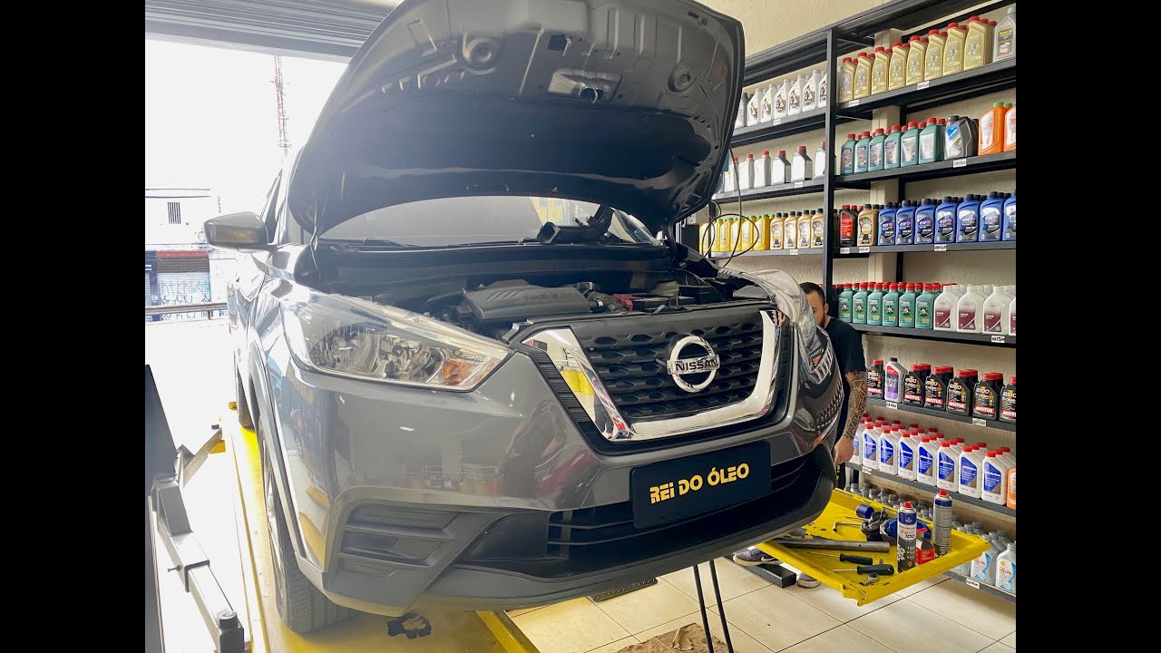 Troca de Óleo Câmbio Automático NISSAN KICKS JF015E RE0F11A