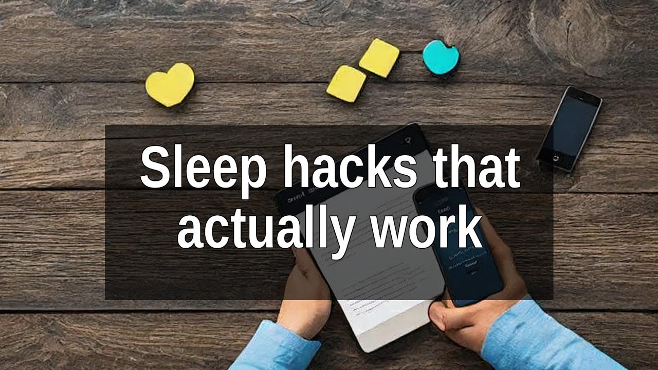 Real Sleep Hacks That Actually Help (No Dashboard Dystopia)
