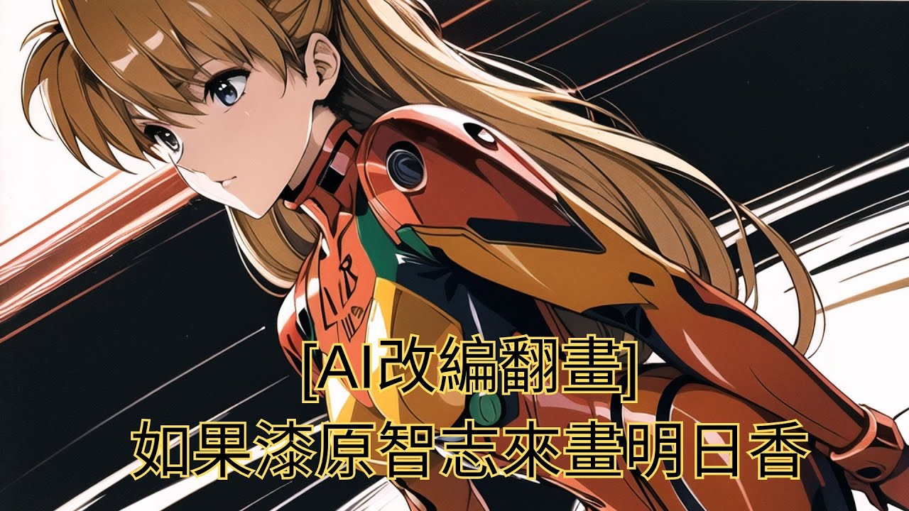 [AI改編翻畫]如果漆原智志老師來畫明日香 新世紀福音戰士主題曲殘酷天使的行動綱領:高橋洋子
