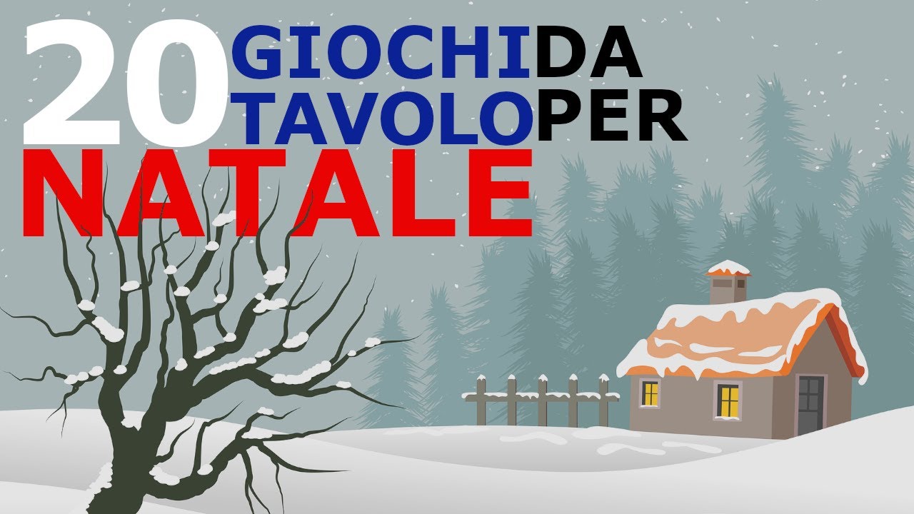 20 GIOCHI DA TAVOLO da regalare a NATALE 2020