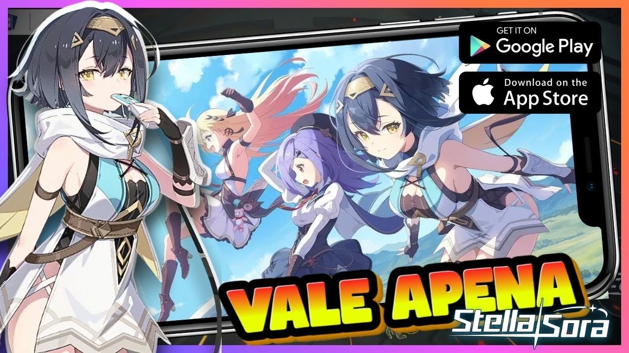 SAIU, CONFERINDO O NOVO JOGO DE RPG STELLA SORA | SERÁ QUE É BOM?