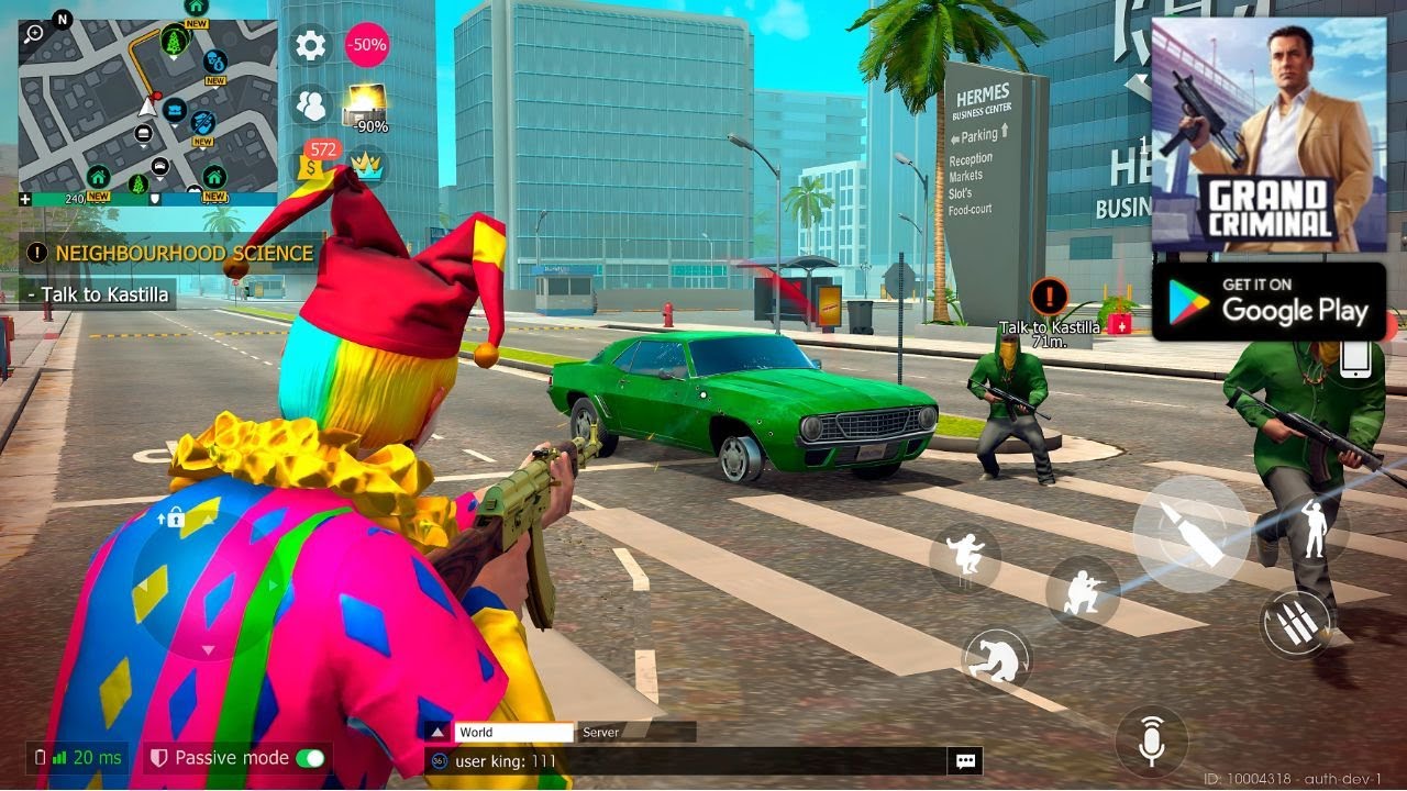 Grand Criminal Online: Sandbox Open World Gameplay (Android iOS)