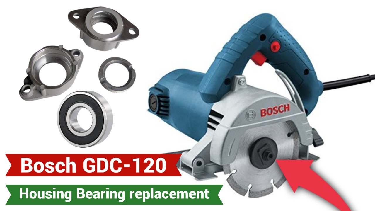 Bosch Cutter Machine Housing Bearing Replacement