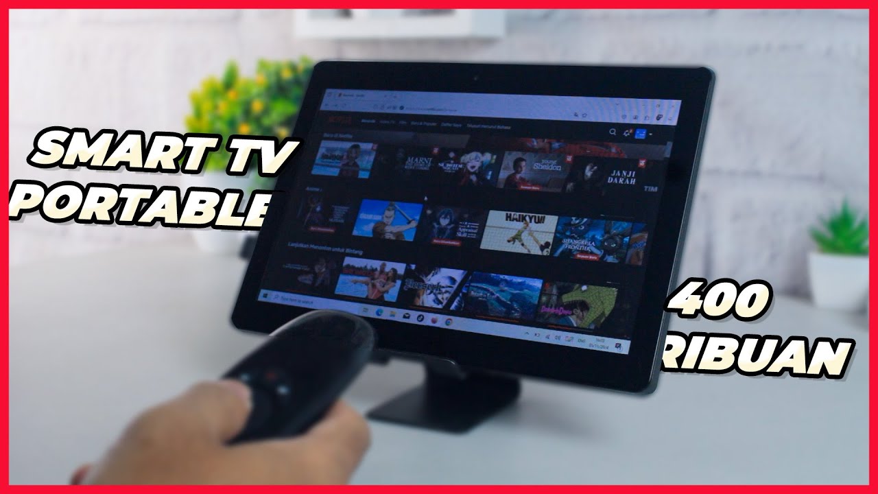 Smart TV Portable 400 Ribuan aja!! TV Portable 10 inch murah