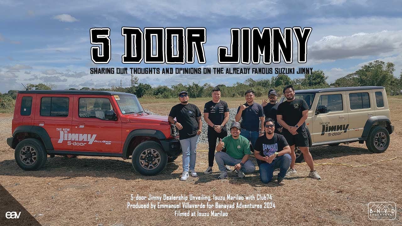The 5 door Jimny! │ Banayad Adventures │ Club74