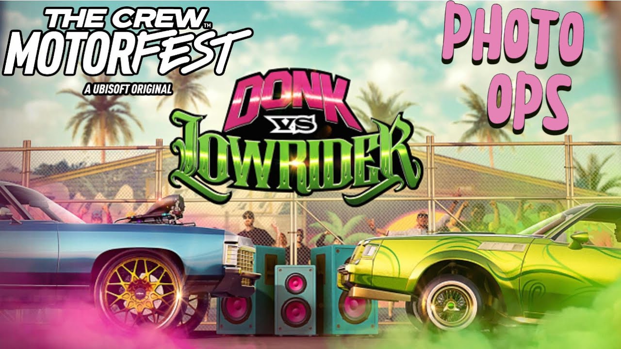donk vs lowrider photo ops all locations (the crew motorfest)