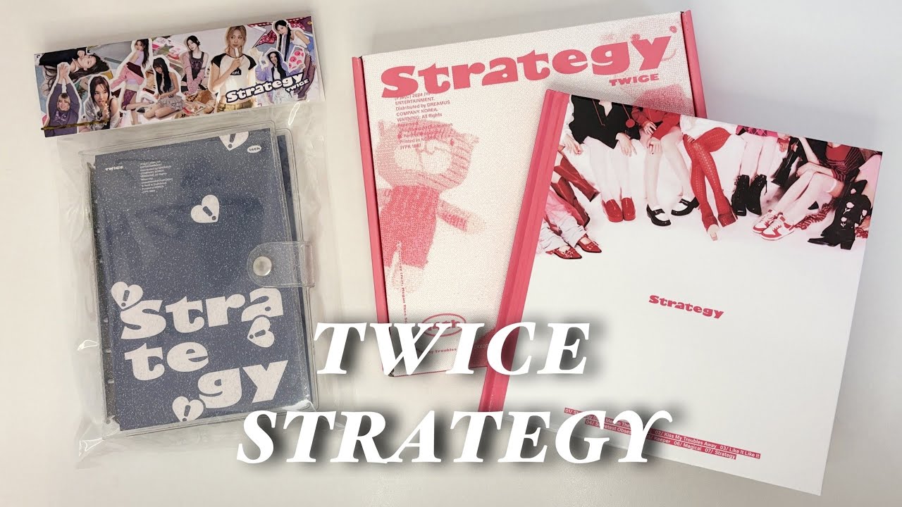 🧸распаковка альбомов TWICE - STRATEGY (step 2 ver., highlight ver.) 🎀 kpop album unboxing