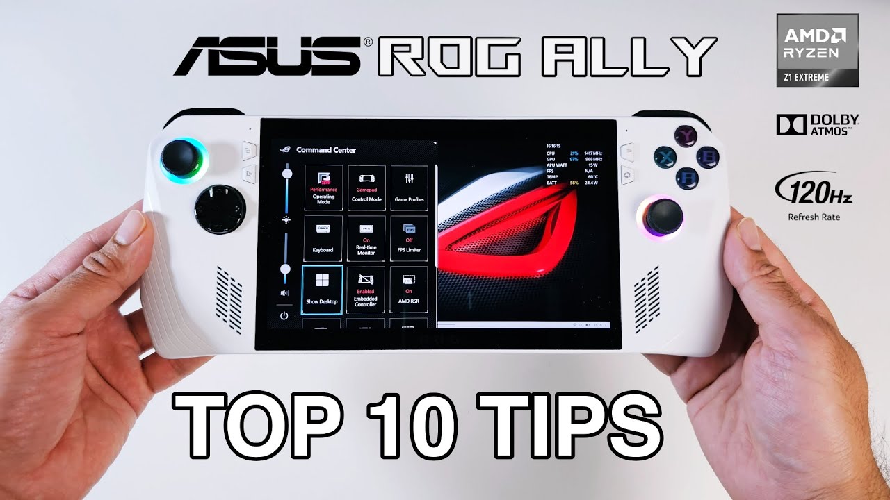 ASUS ROG Ally - Top 10 Tips & Tricks