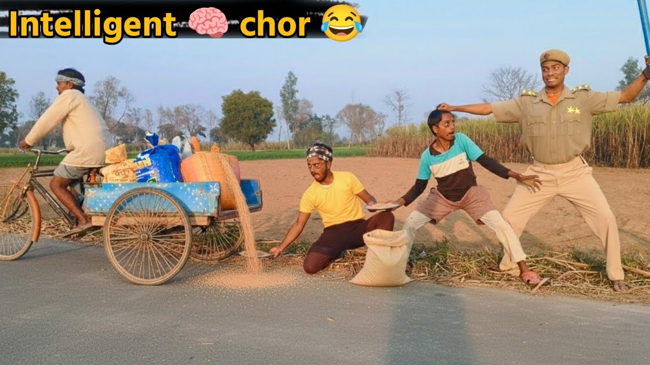 INTELLIGENT 🤓 CHOR || Must Watch New Trending Comedy Video || Bindas Fun Nonstop || chori comedy 