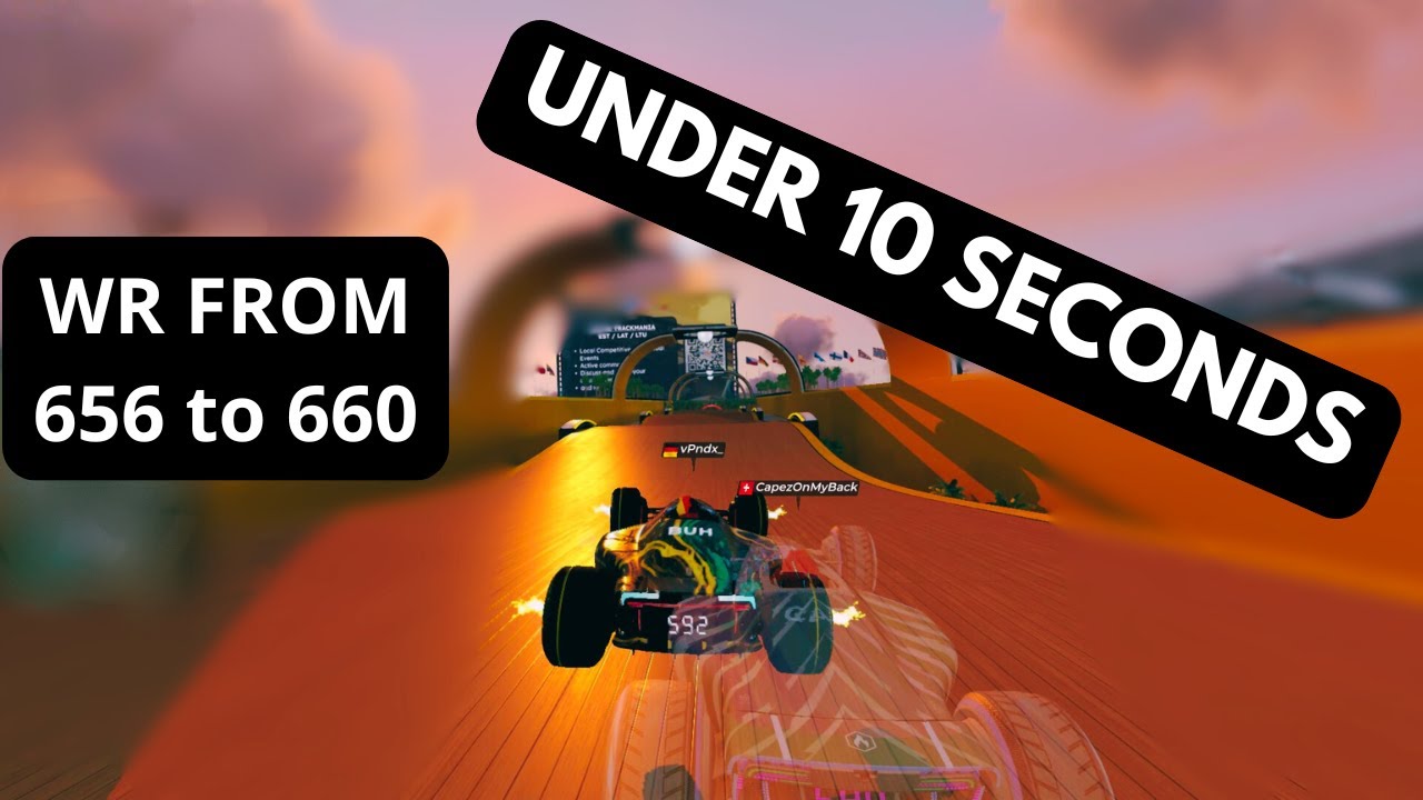 Trackmania Under 10-sec Everios V7  |  WR from 656 to 660
