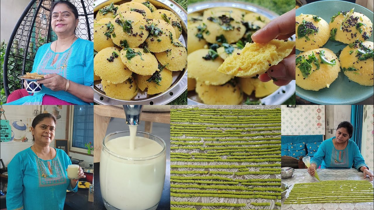 iske bina adhura HOLI celebration +Breakfast🍱 THANDAI🌺 instant IDLI DHOKLA🌺 chanadal hare matar vadi