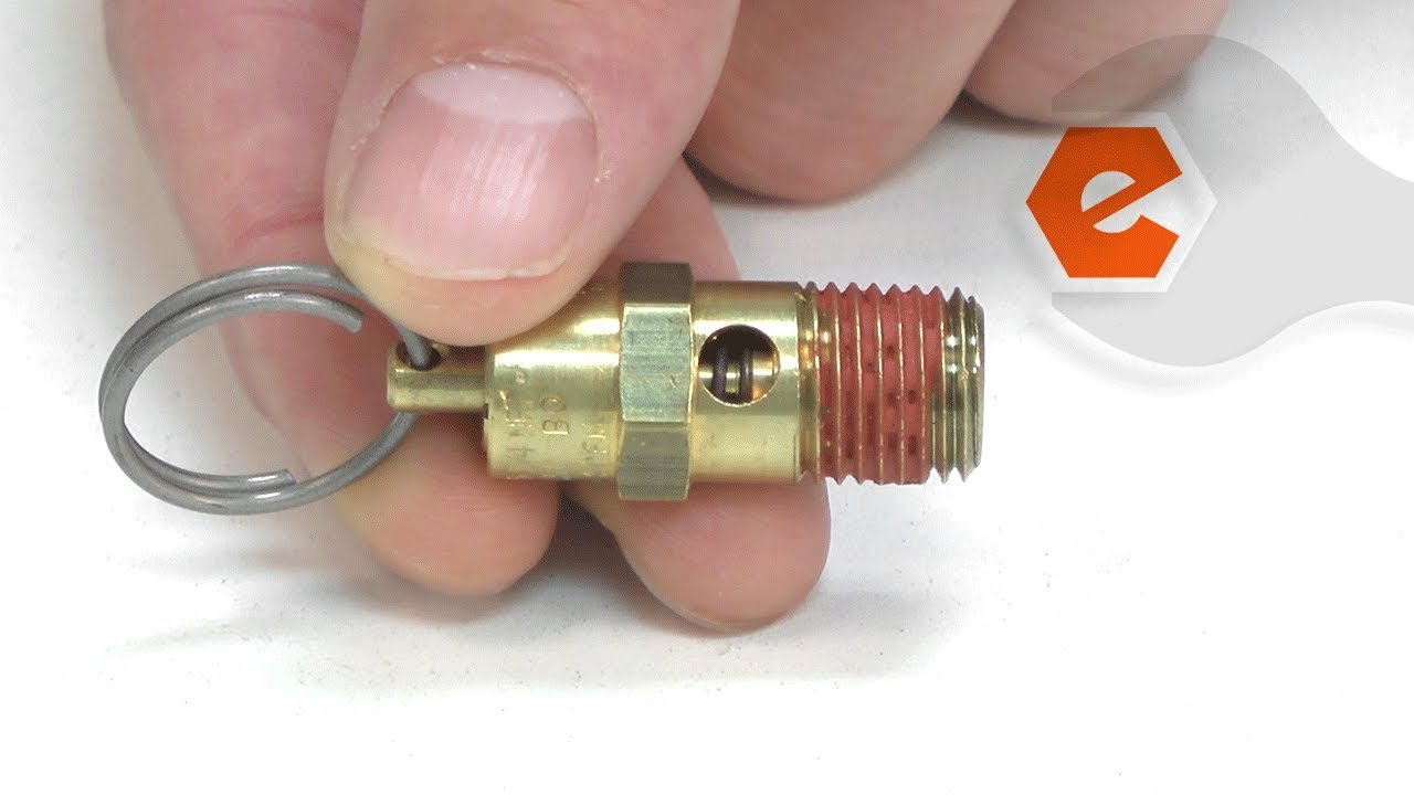 Bostitch Air Compressor Repair - Replacing the Safety Valve (Bostitch Part # A17987)
