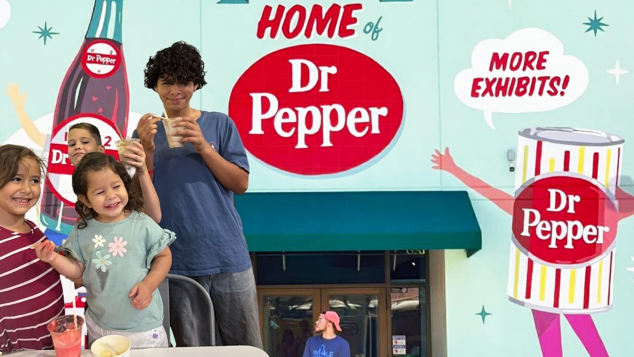 DR PEPPER MUSEUM Tour! 🥤🏛️ Fun, History & Hands-On Learning | That Gonzo Life