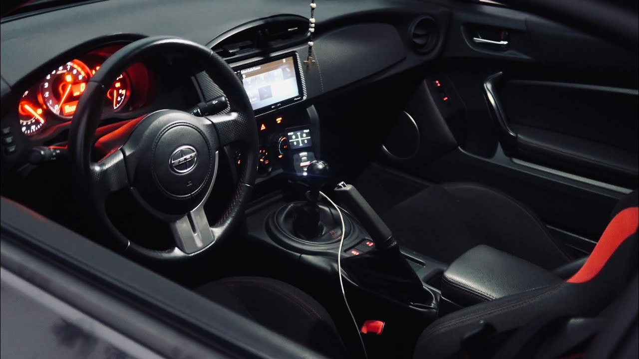 Black OEM interior trim for my FRS