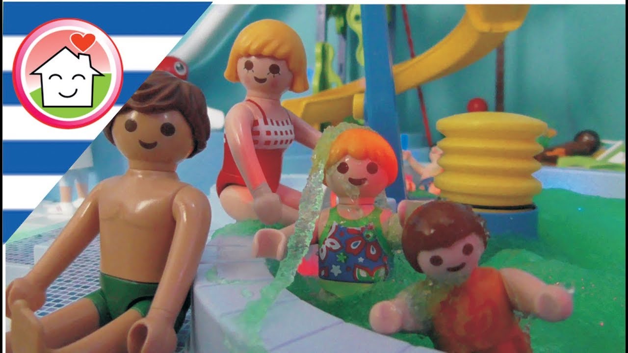 Playmobil ταινία Πάρτυ με μπουρμπουλήθρες στο υδάτινο πάρκο.   Οικογένεια Οικονόμου