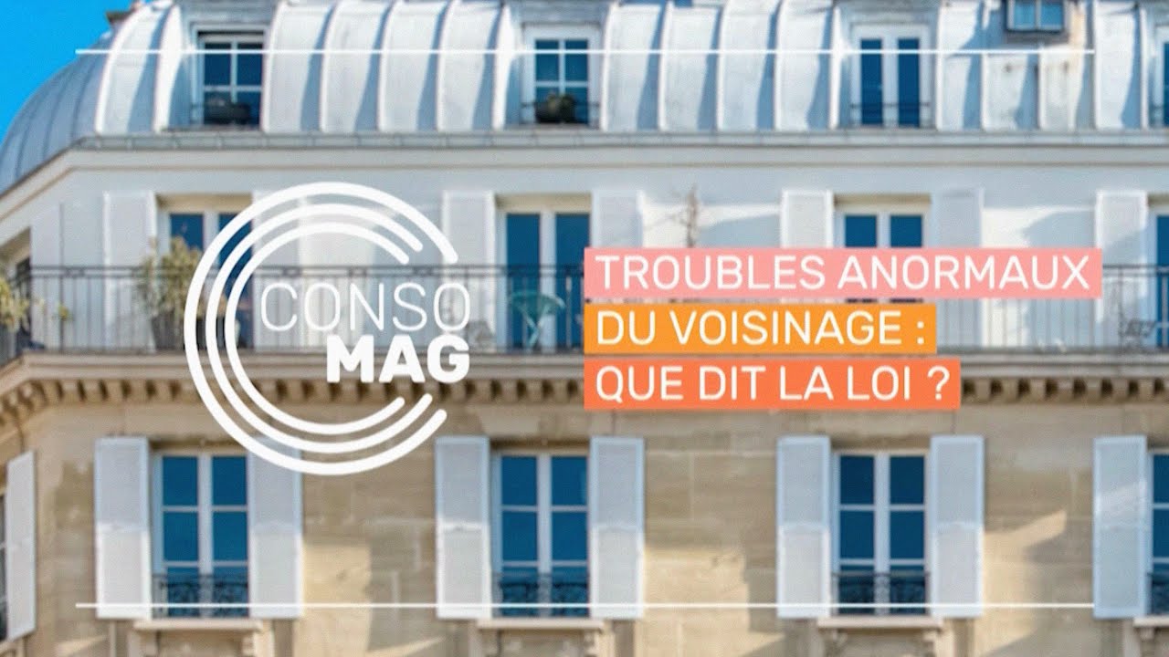 TROUBLES ANORMAUX DU VOISINAGE : QUE DIT LA LOI ?