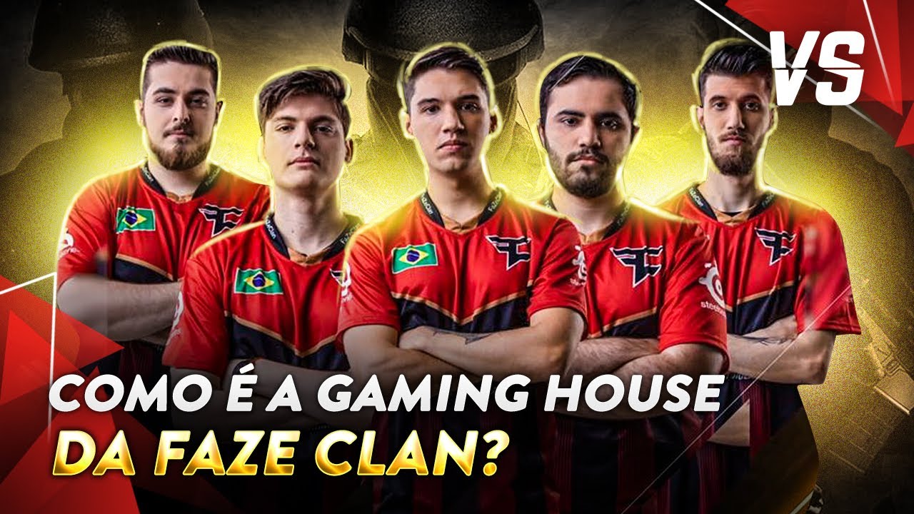 A GAMING HOUSE DA FAZE CLAN | Vida de Pro Player