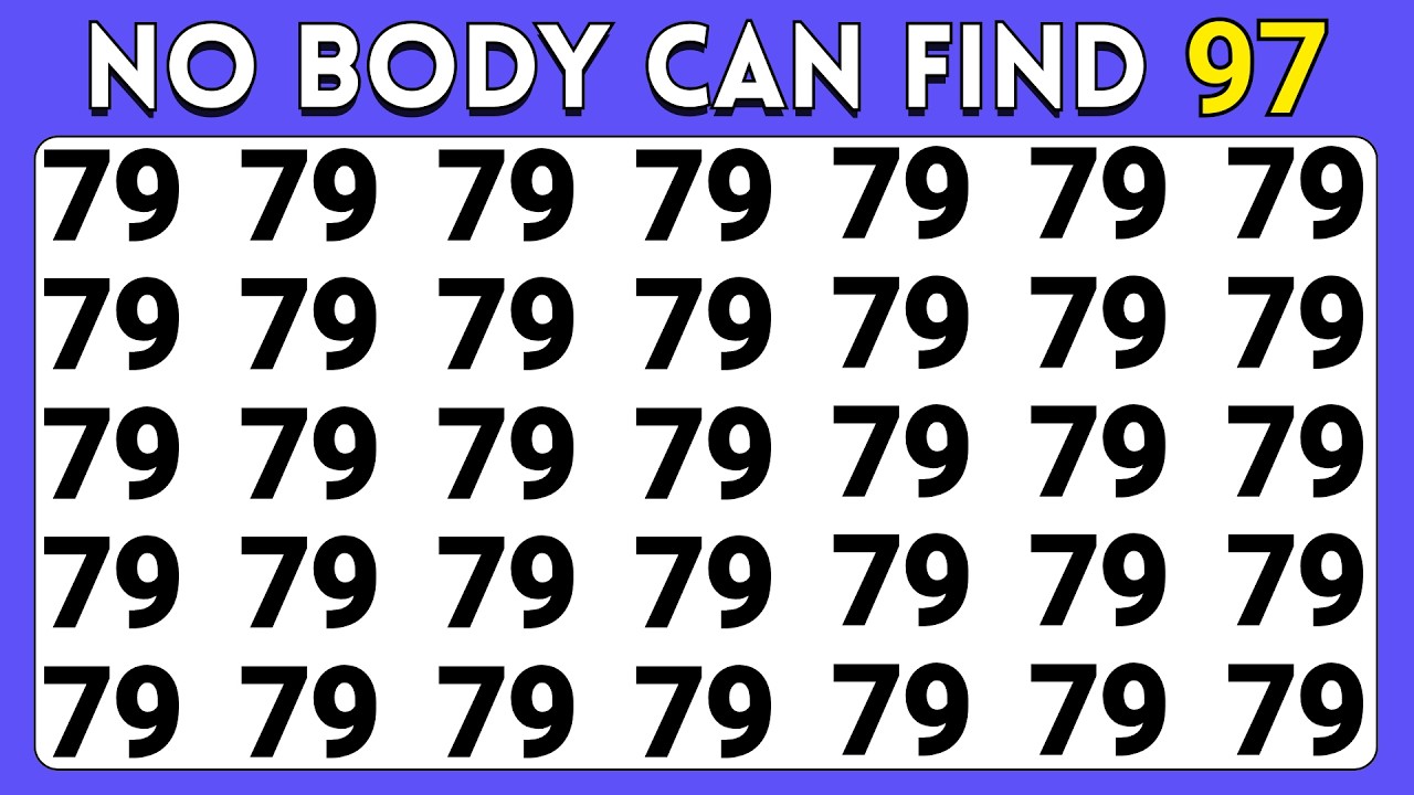 Sharp Eyes Challenge 👀| Find The Odd Number And Letter Pro Level Editions 🥳🔥