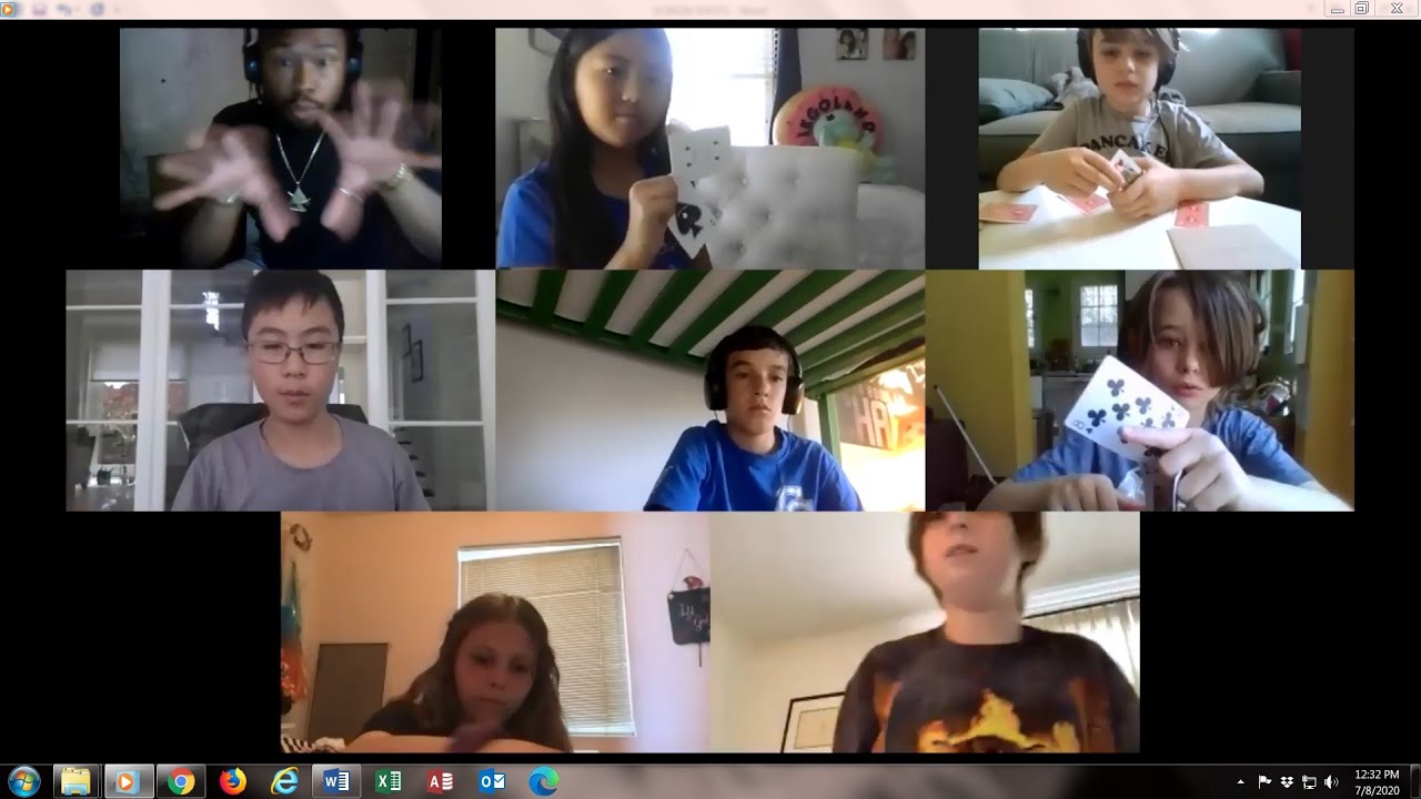 Performing Arts Workshops Live Online Magic Camp Reel