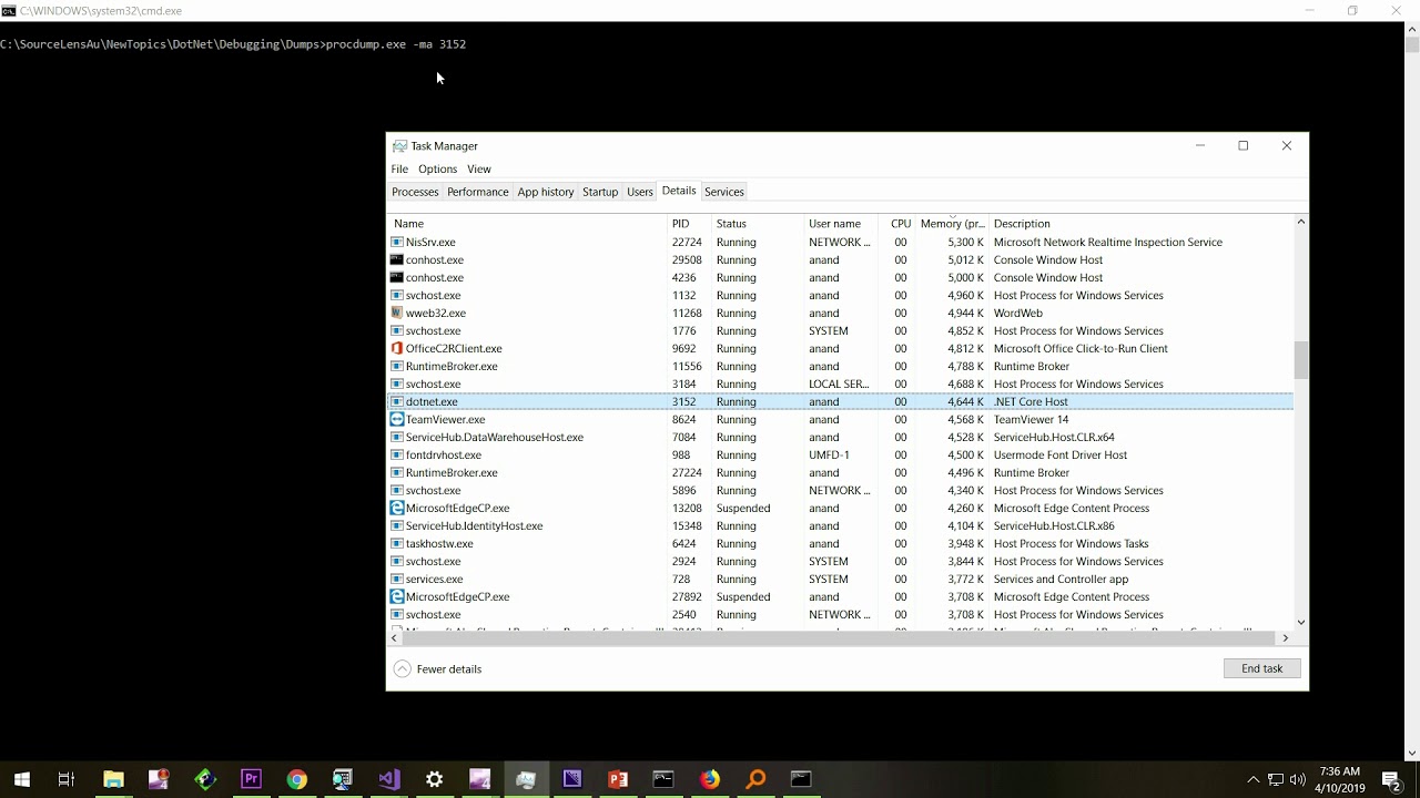 .NET (core) debugging - Part 2 -  Simple Managed Hang dump analysis with SOS