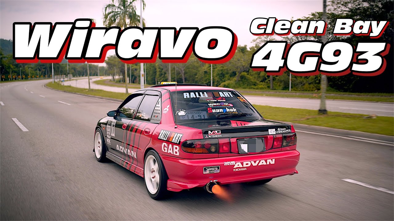 Wiravo Advan 4G93 Clean Engine Bay