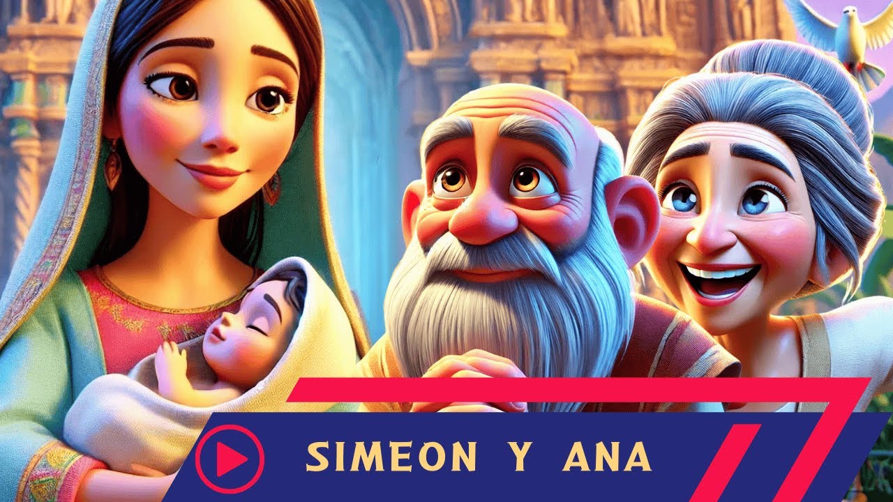 La Gran Espera: Conoce la Historia de Simeón y Ana [Animación 3D]
