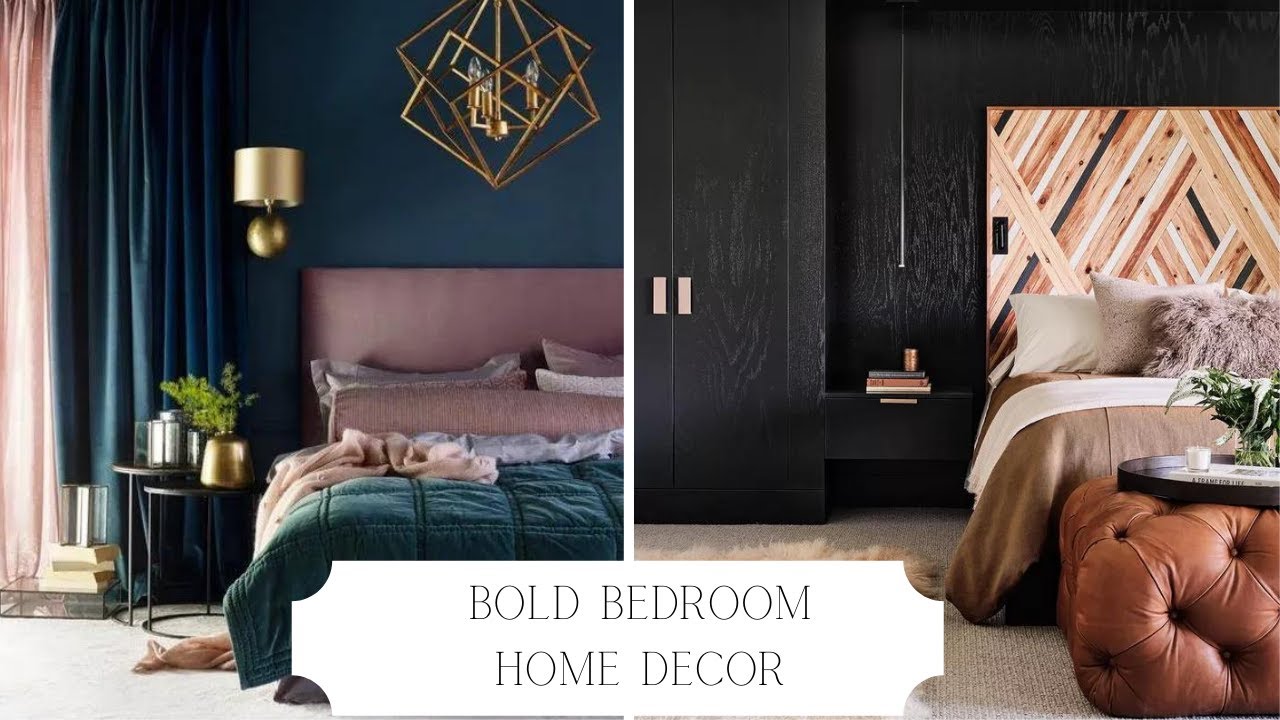 Bold Bedroom Home Decor & Design | And Then There Was Style