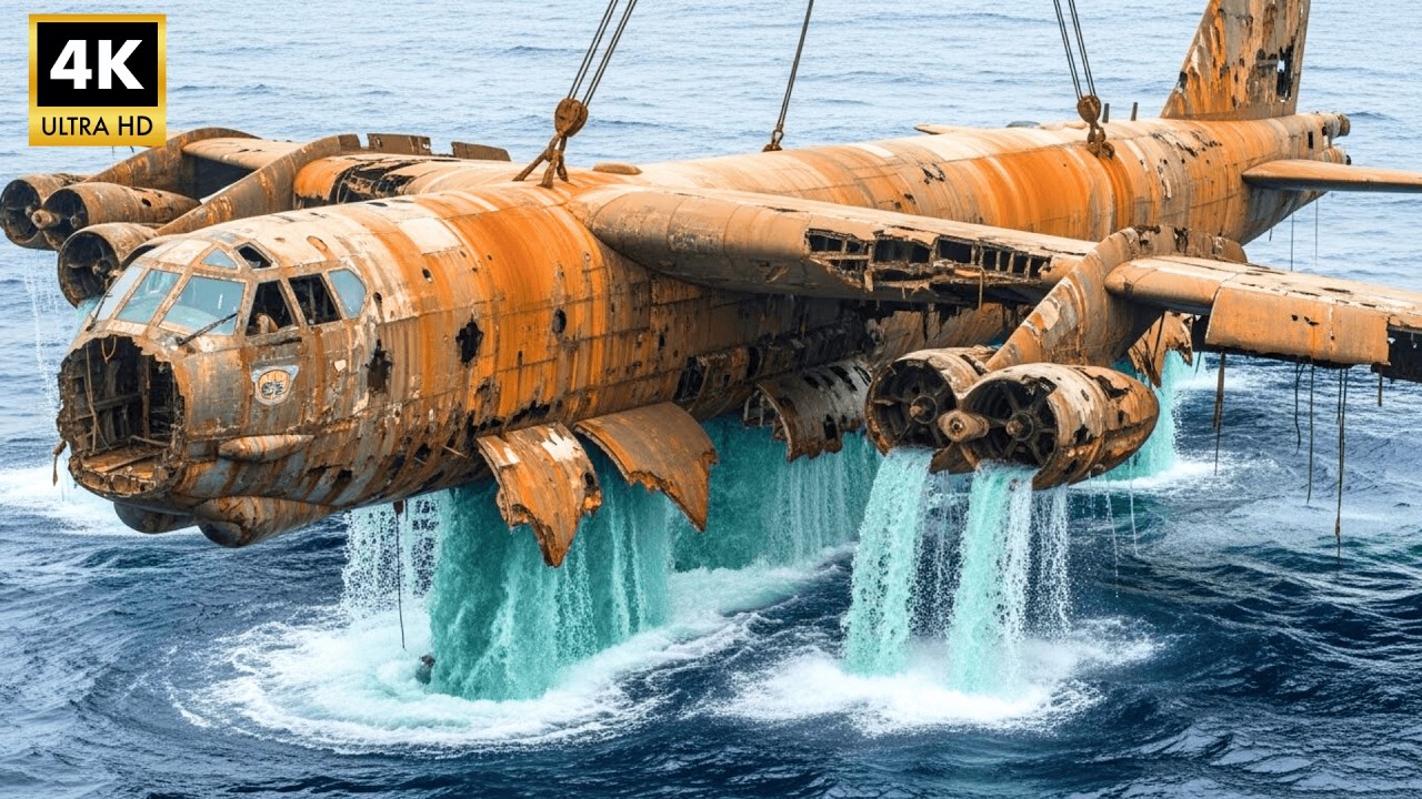 Salvaging & Restoring a Forgotten B 52 Stratofortress After 60 Years Beneath the Sea