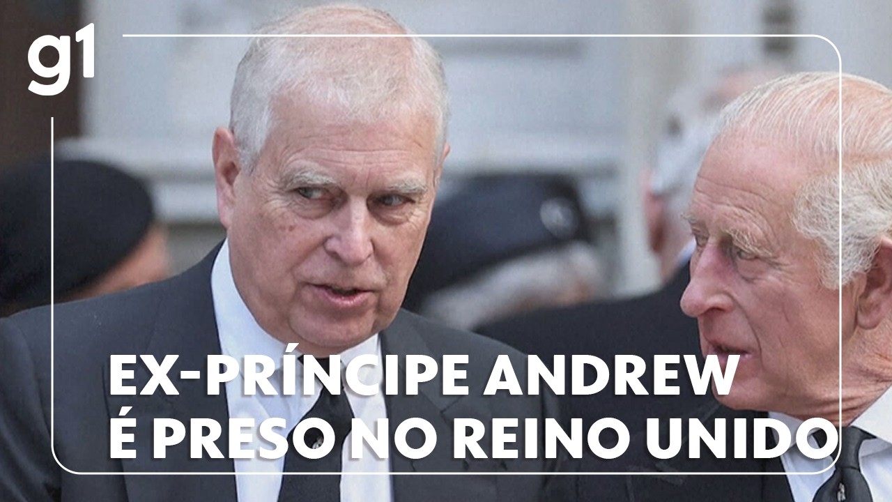 Ex-príncipe Andrew é preso no Reino Unido em meio a investigação sobre ligações com Epstein
