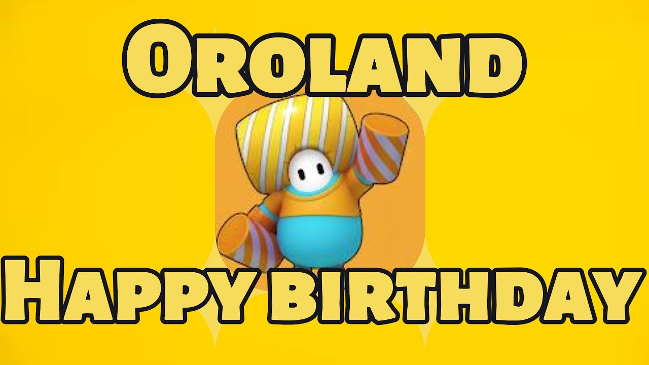 An @oroland_playz edit | Happy Birthday!
