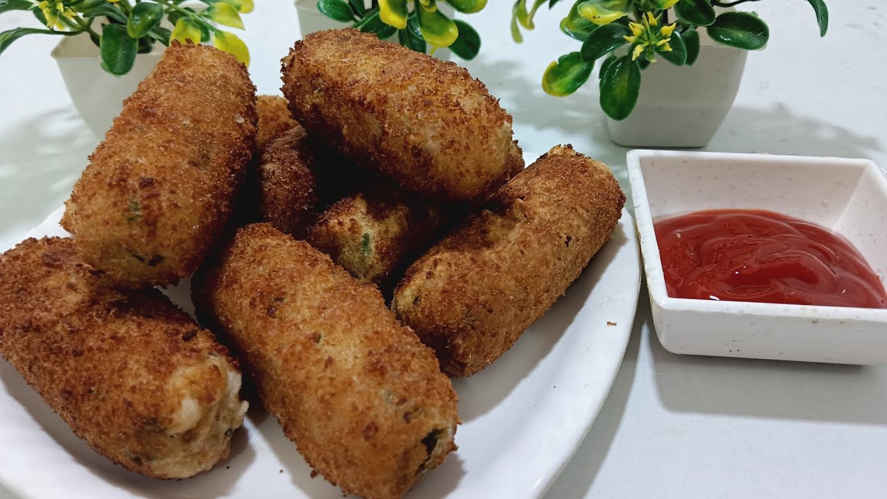 Crispy Potato Snacks Recipe 😍 | Golden Crunchy Potato Nuggets | Daily Zaika ✨