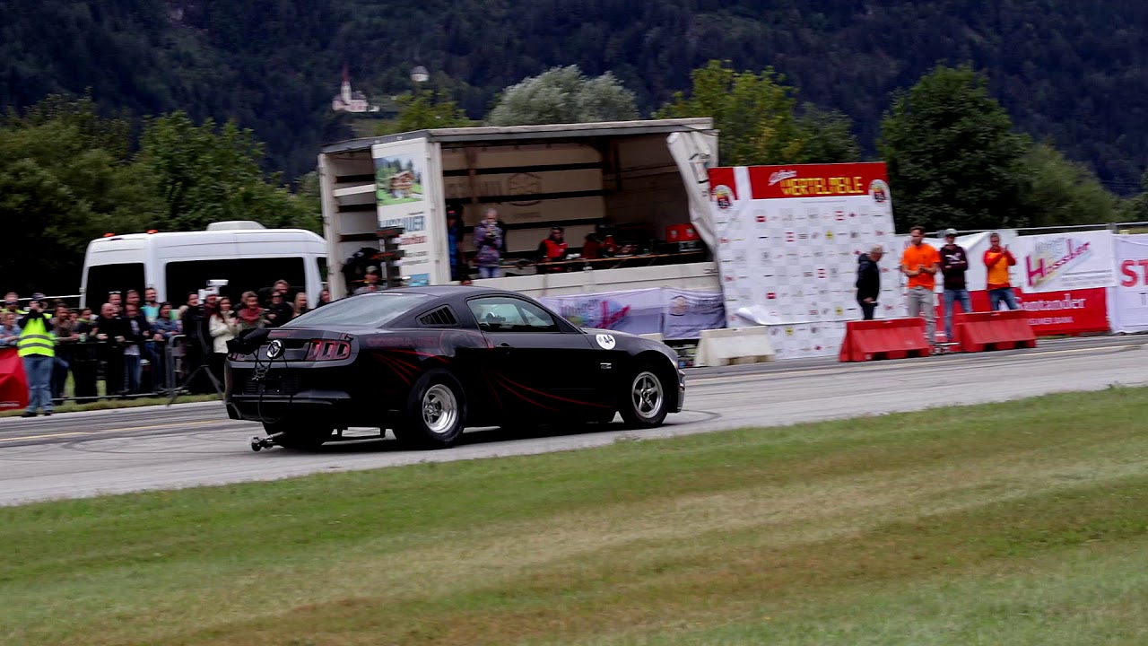 Ford Mustang Cobra Jet Osttiroler Viertelmeile 2018 1/4 mile