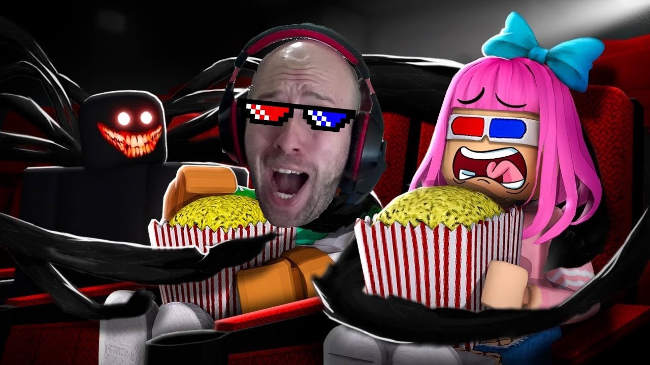 הלכתי לצפות בסרט הכי מפחיד ברובלוקס ! | Movies [Story]