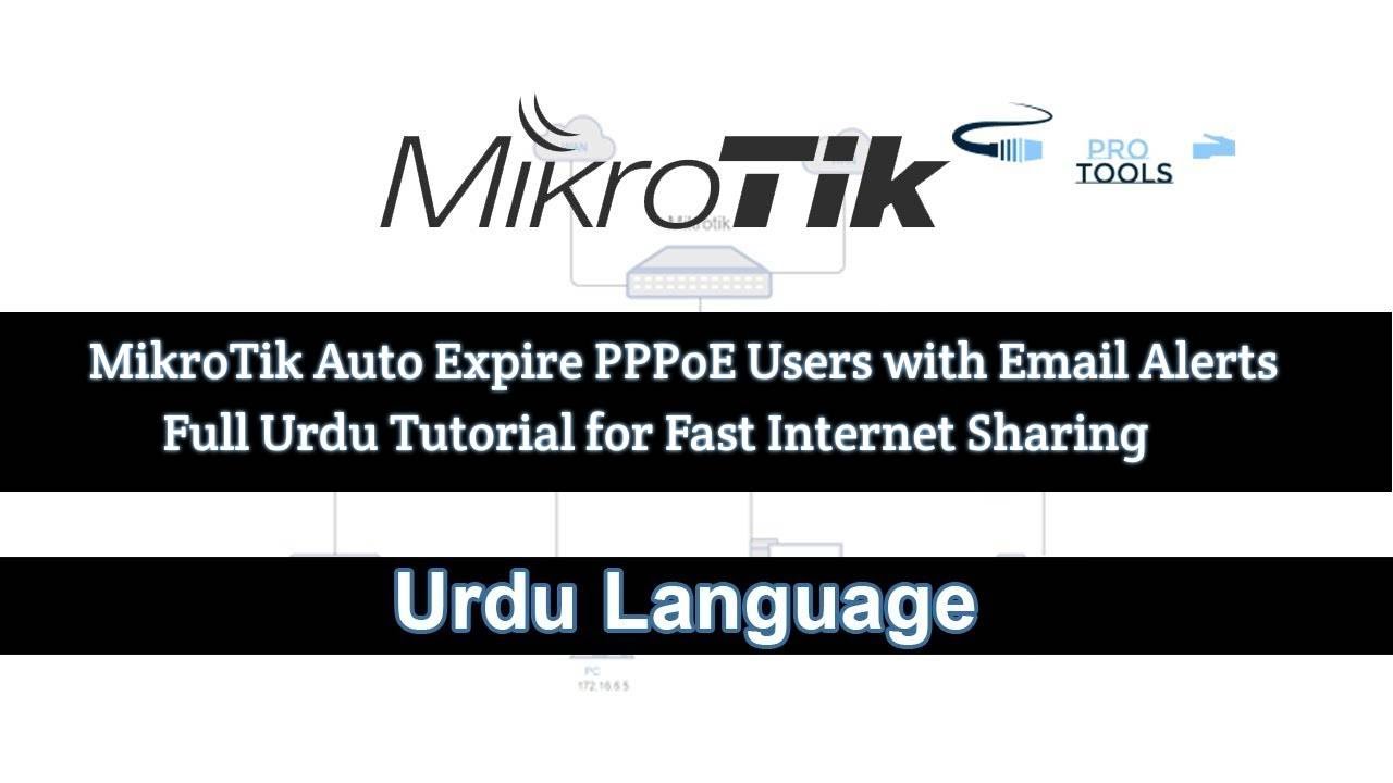MikroTik Auto Expire PPPoE Users with Email Alerts | Full Automation Script