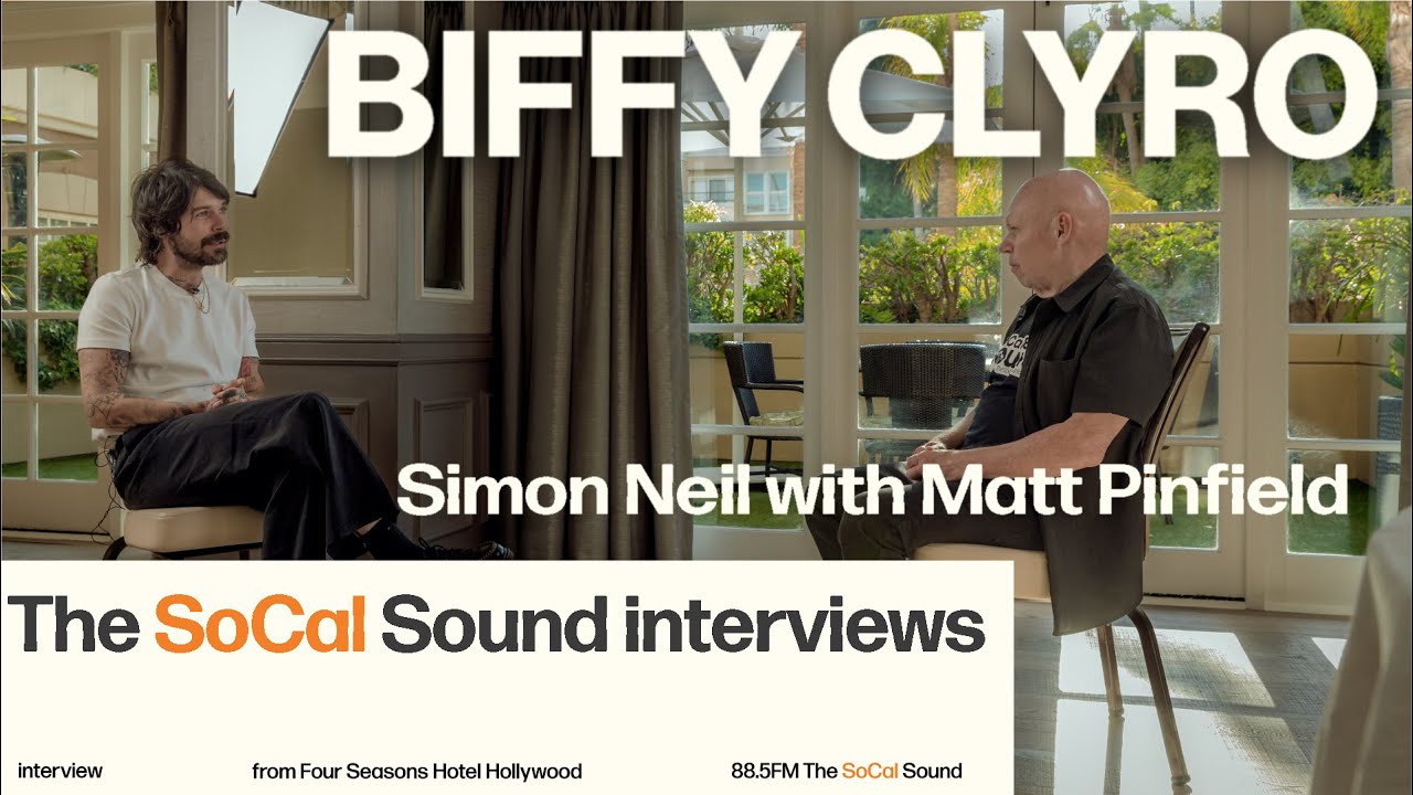 Biffy Clyro&rsquo;s Simon Neil on New Album & Surviving Rock | Matt Pinfield The SoCal Sound Interviews