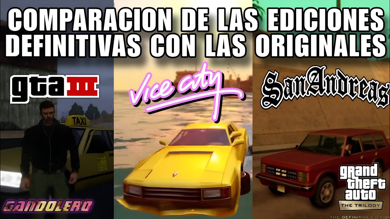 Comparando las versiones remasterizadas, con Las originales 