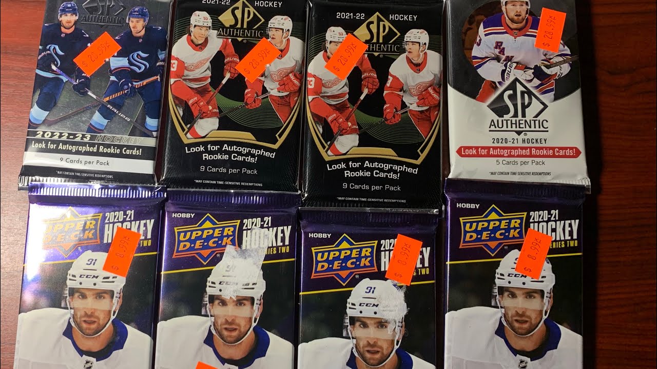 SP Authentic !!!!!!OUVERTURE de carte de hockey | FUTURE WATCH ?  | paquets RANDOM #12