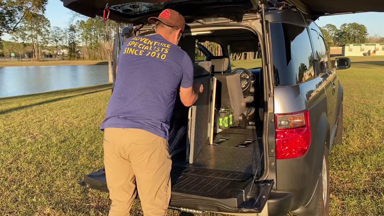 Honda Element Micro Camper