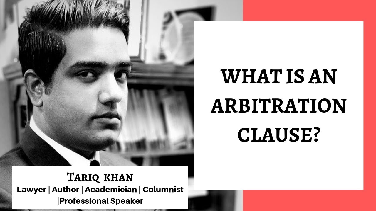 What is an arbitration clause