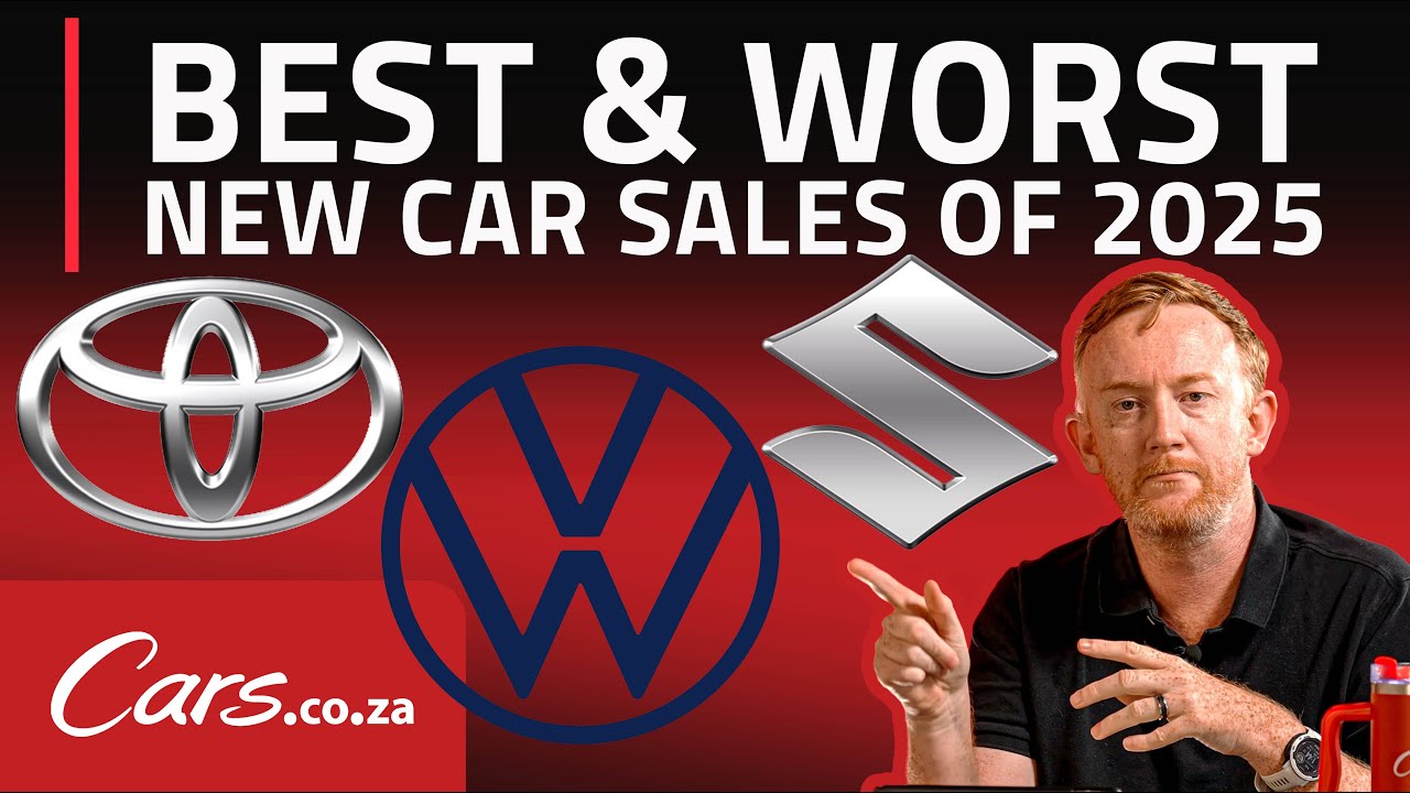 2025 South African Car Sales - Winners and Losers