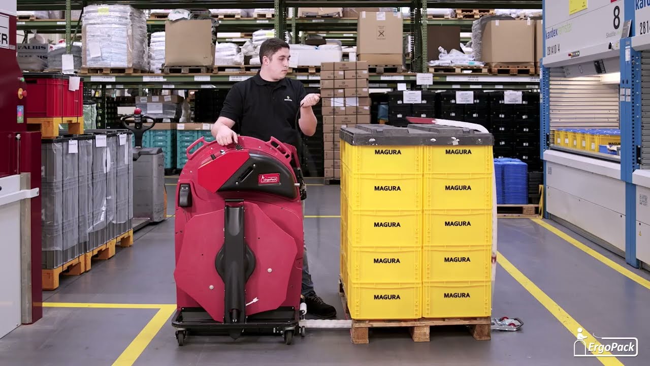 ErgoPack - Healthy pallet strapping