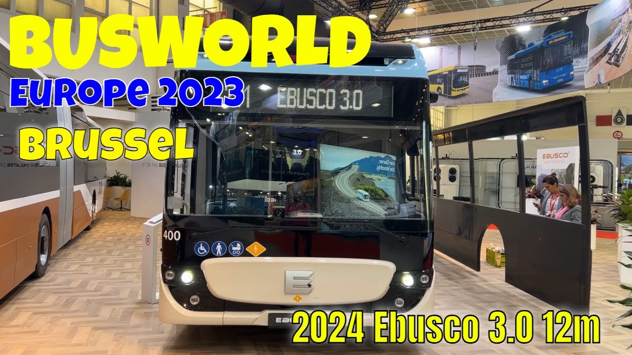 2024 Ebusco 3.0 12m - interior and Exterior - Busworld Europe 2023 Brussel