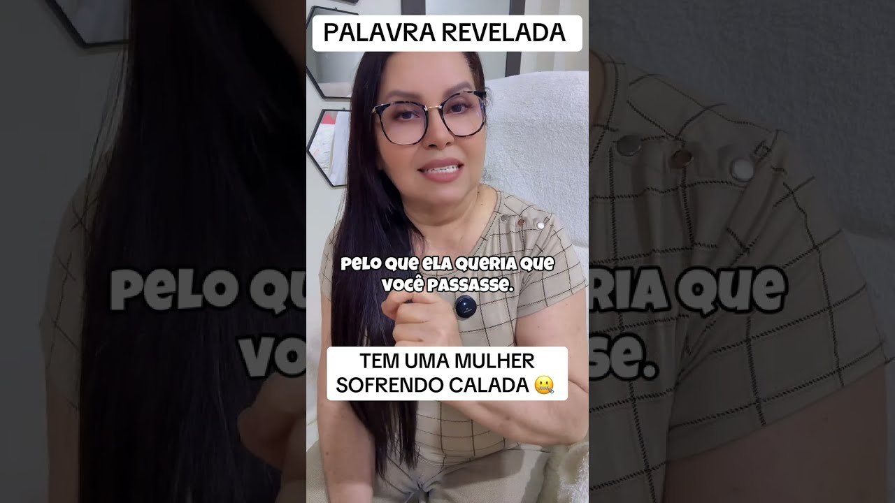 TEM UMA MULHER SOFRENDO CALADA 🤐 