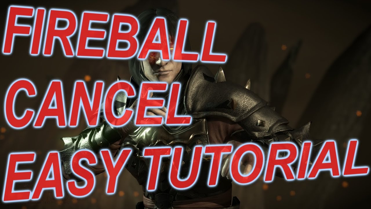 Liu Kang Fireball Cancel EASY TUTORIAL!